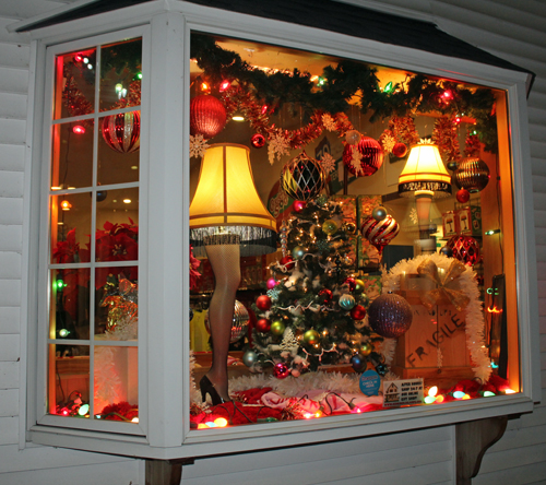 A Christmas Story House giftshop window